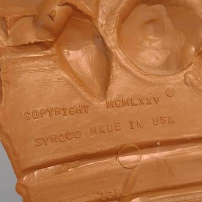 Vintage Syroco Composite Wall Decor