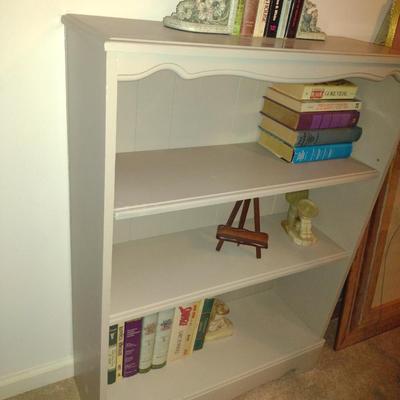 Wooden Bookcase- Approx 28" x 10" x 37 1/2" Tall (No Contents)