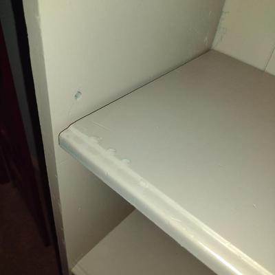 Wooden Bookcase- Approx 28" x 10" x 37 1/2" Tall (No Contents)