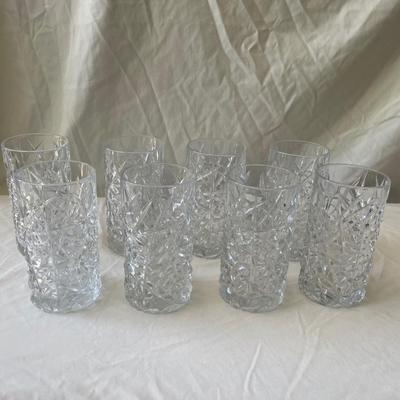 Sale Photo Thumbnail #189: Cristal d'Arques-Durand Highball Tumblers (Lot of 8)