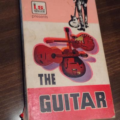 Global Musical Instrument Co. Acoustic Guitar with Case and Book