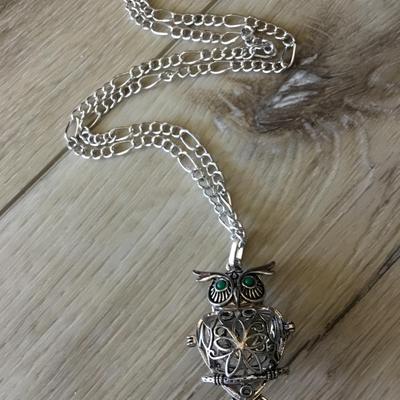 Cute owl necklace