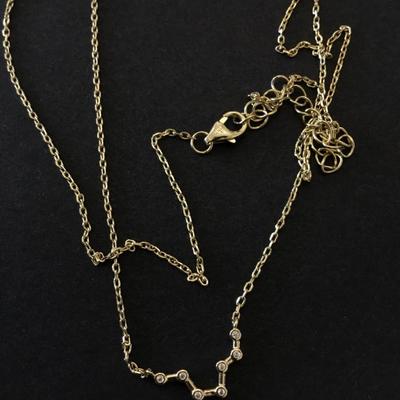 Beautiful 925 sterling, silver, Star constellation, necklace, saying