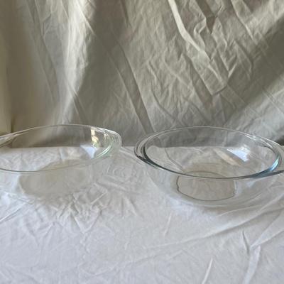 Sale Photo Thumbnail #221: Pyrex Clear Glass Mixing Bowls (Set of 2)