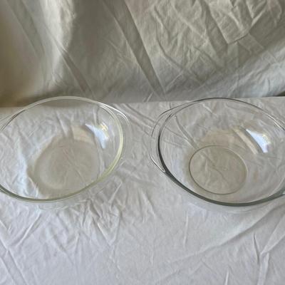 Sale Photo Thumbnail #222: Pyrex Clear Glass Mixing Bowls (Set of 2)