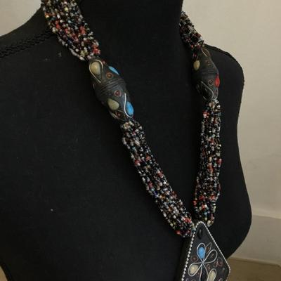Vintage, ethnic style statement, necklace