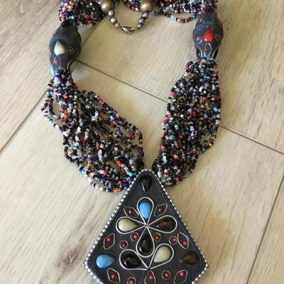 Vintage, ethnic style statement, necklace