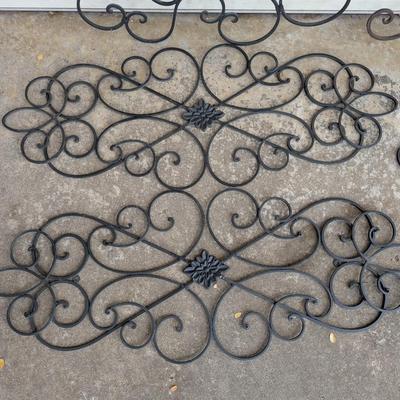 Metal wall decor
