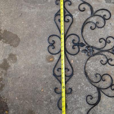 Metal wall decor