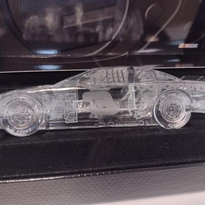 Sale Photo Thumbnail #1122: Dale Earnhardt Clear Etched Crystal Glass #3 Goodwrench Service NASCAR 1999 Monte Carlo with Box Not Original to this Car