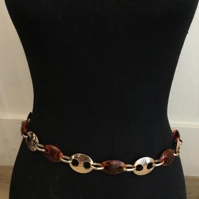Beautiful vintage Natasha chain waist belt