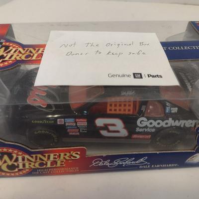 Sale Photo Thumbnail #1136: Action Racing Die Cast AUTOGRAPHED Dale Earnhardt NASCAR #3 Goodwrench Service Plus Monte Carlo Box Not Original to Car