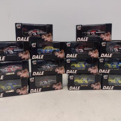 Sale Photo Thumbnail #1137: Set of 14 Die Cast PIt Stop Series Dale Earnhardt #3 NASCAR Stock Car Racing in Original Boxes