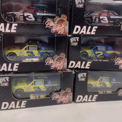 Sale Photo Thumbnail #1141: Set of 14 Die Cast PIt Stop Series Dale Earnhardt #3 NASCAR Stock Car Racing in Original Boxes