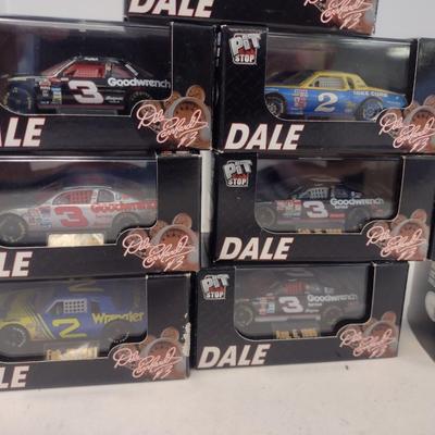 Sale Photo Thumbnail #1139: Set of 14 Die Cast PIt Stop Series Dale Earnhardt #3 NASCAR Stock Car Racing in Original Boxes