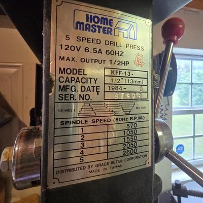 LOT 89C: Home Master Drill Press