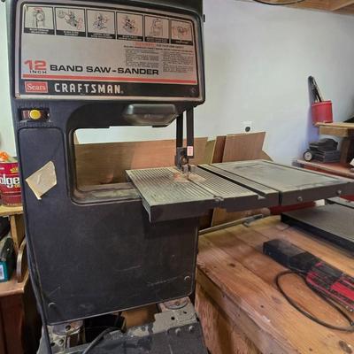 LOT 90c: Sears Craftsman Band Saw-Sander