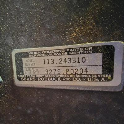 LOT 90c: Sears Craftsman Band Saw-Sander