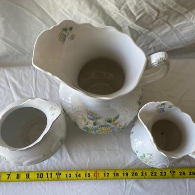 Sale Photo Thumbnail #273: Warwick China Pitchers (Set of 3)