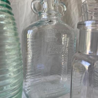 Sale Photo Thumbnail #299: Various Glass Vases and Containers (Lot of 8)