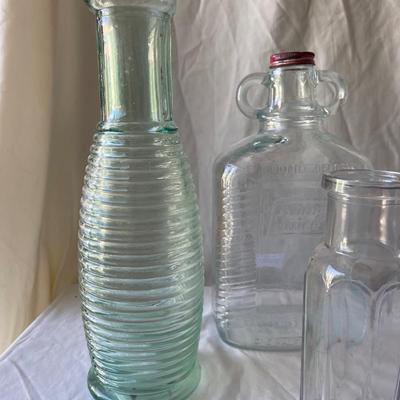 Sale Photo Thumbnail #298: Various Glass Vases and Containers (Lot of 8)