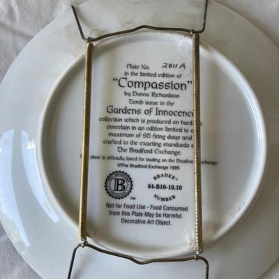 Sale Photo Thumbnail #322: Bradford Exchange Garden of Innocence Decorative Plates (Set of 5)