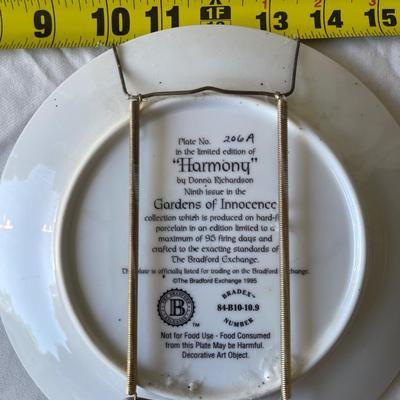 Sale Photo Thumbnail #325: Bradford Exchange Garden of Innocence Decorative Plates (Set of 5)