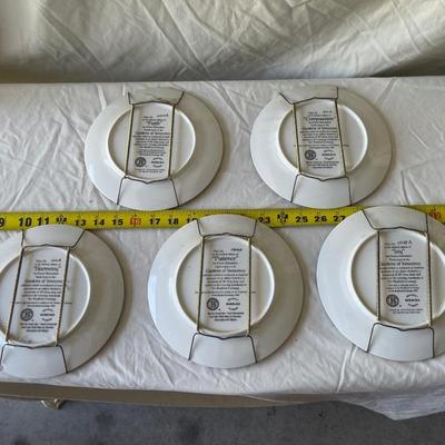 Sale Photo Thumbnail #320: Bradford Exchange Garden of Innocence Decorative Plates (Set of 5)
