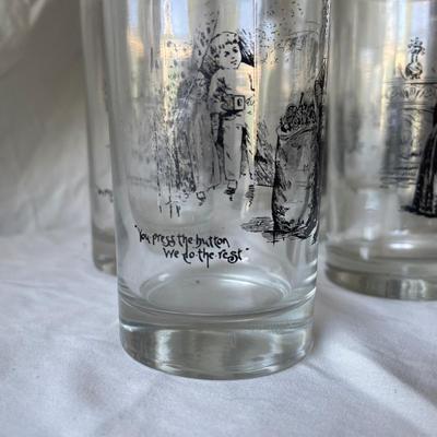 Sale Photo Thumbnail #380: Kodak Centennial Water Glasses (Set of 6)