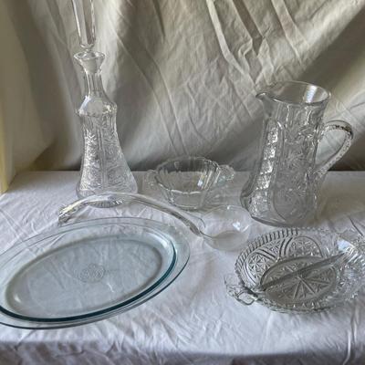 Sale Photo Thumbnail #383: Various Glassware (Set of 6)