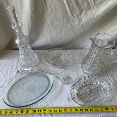Sale Photo Thumbnail #387: Various Glassware (Set of 6)