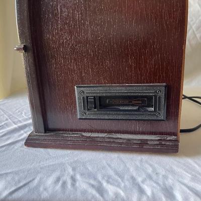Sale Photo Thumbnail #427: Thomas Collectors Edition Reproduction 1932 Radio with Cassette Player. Probably made in the 90's or so, but in great condition and has a very vintage vibe.