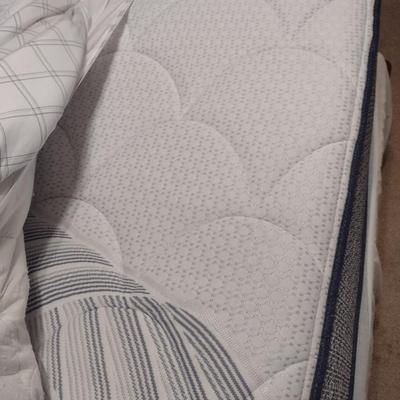 Twin Size Bed with Headboard- Approx 39" Wide, 76" Long
