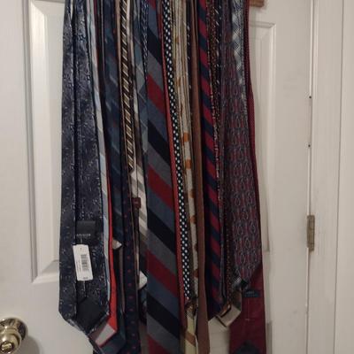 Collection of Silk Neck Ties- Assorted Makers