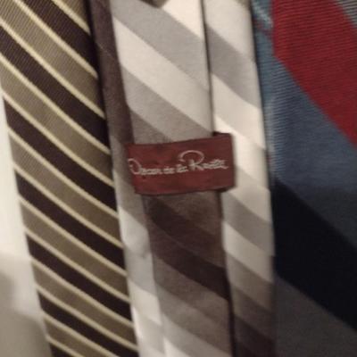 Collection of Silk Neck Ties- Assorted Makers