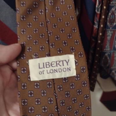 Collection of Silk Neck Ties- Assorted Makers
