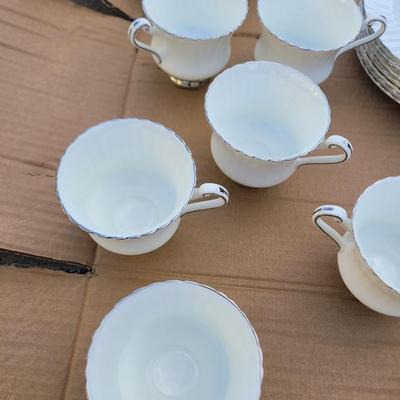 Sale Photo Thumbnail #444: Looks nev a r to be used, complete serving set including the extras. This is immaculate and not a chip out of anything, each piece sells for a fair amount on ebay andbive never had a complete set, without anything missing that had nary a chip.