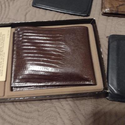 Collection of Men's Wallets- Assorted Makers- Most in Used Condition