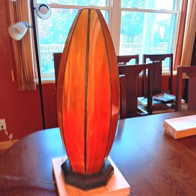STAINED GLASS LAMP