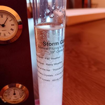 ANOTHER HOURGLASS AND A GALILEO WEATHER STATION