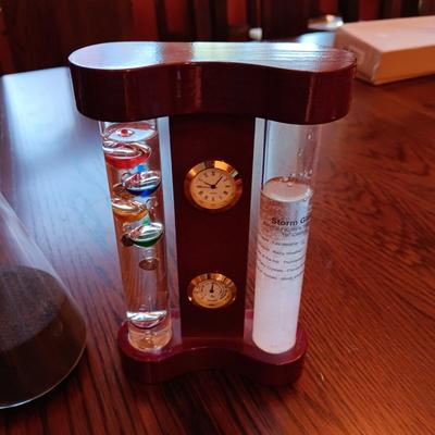 ANOTHER HOURGLASS AND A GALILEO WEATHER STATION