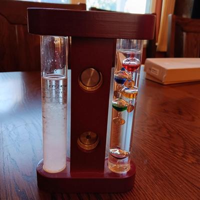 ANOTHER HOURGLASS AND A GALILEO WEATHER STATION
