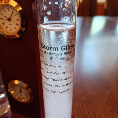 ANOTHER HOURGLASS AND A GALILEO WEATHER STATION