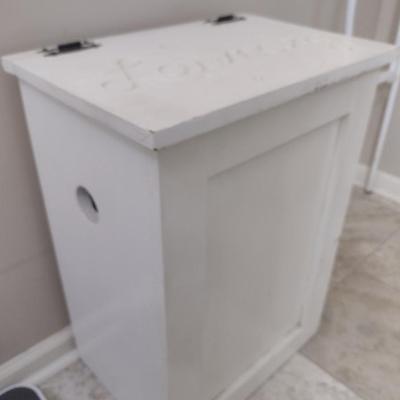 Wooden Laundry Hamper
