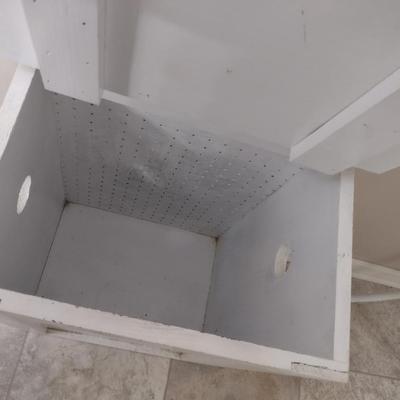 Wooden Laundry Hamper