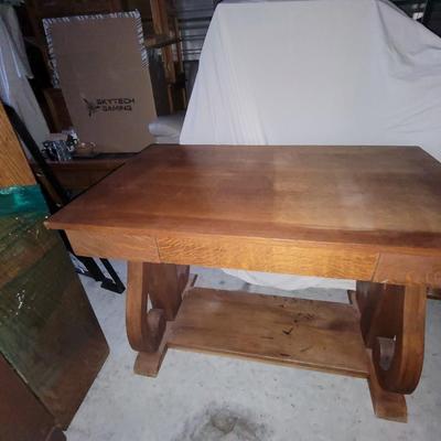 Sale Photo Thumbnail #476: 42" wide 26" deep and 29" tall with foot rest