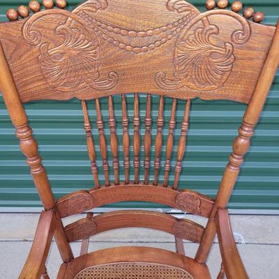 Sale Photo Thumbnail #485: Not a blemish that I could see., hand carved and doweled.