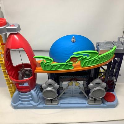 Sale Photo Thumbnail #117: You get this large Buzz Light Year with a mini Buzz Light Year and also the TMNT Pizza Plant play station.