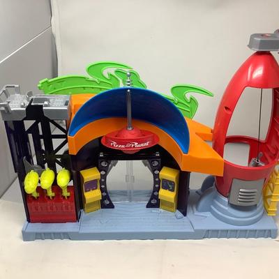 Sale Photo Thumbnail #118: You get this large Buzz Light Year with a mini Buzz Light Year and also the TMNT Pizza Plant play station.