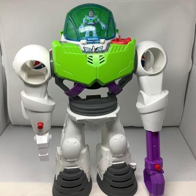 Sale Photo Thumbnail #113: You get this large Buzz Light Year with a mini Buzz Light Year and also the TMNT Pizza Plant play station.